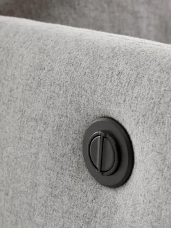Outlet VONSILDSofá VONSILD 3 plazas reclinable eléctrico gris claro 2 Plazas|3 Plazas