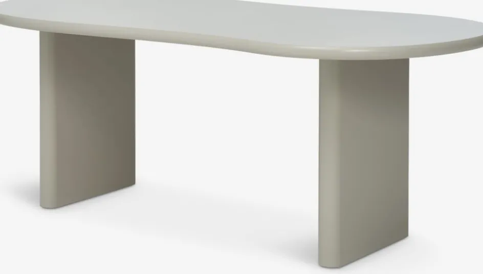 VORDINGBORGMesa de comedor VORDINGBORG 98x198 beis Mesas De Comedor