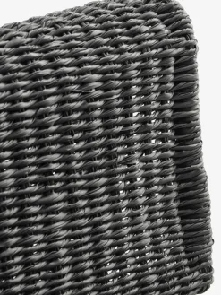 Hot VOSSSofá de exterior VOSS 2 plazas negro Muebles De Jardín