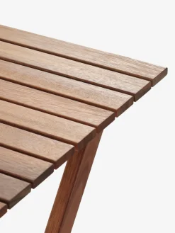 Hot VRAADAL + GUDHJEMMesa VRAADAL L62 madera dura + 2 sillas GUDHJEM natural Conjuntos Mesa Y Sillas De Jardín