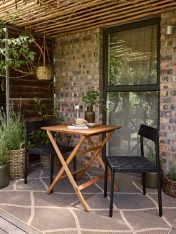 Online VRAADALMesa de balcón VRAADAL A62xL62 madera dura Mesas De Jardín