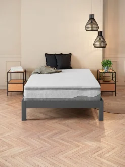 Sale BOKSELVIGOLDTopper 135x190cm BOKSELVI gris Toppers|90 X 190 Cm
