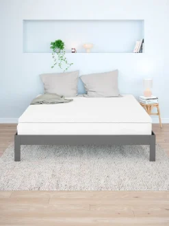 Outlet FRYAPLUSTopper 160x200cm FRYA gris Toppers|90 X 190 Cm