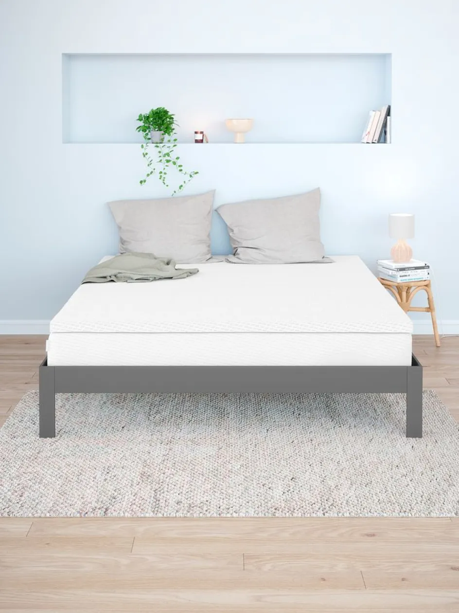Outlet FRYAPLUSTopper 160x200cm FRYA gris Toppers|90 X 190 Cm
