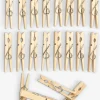 Hot WILLHEMPinzas para ropa WILLHEM madera 20 unidades Productos De Limpieza