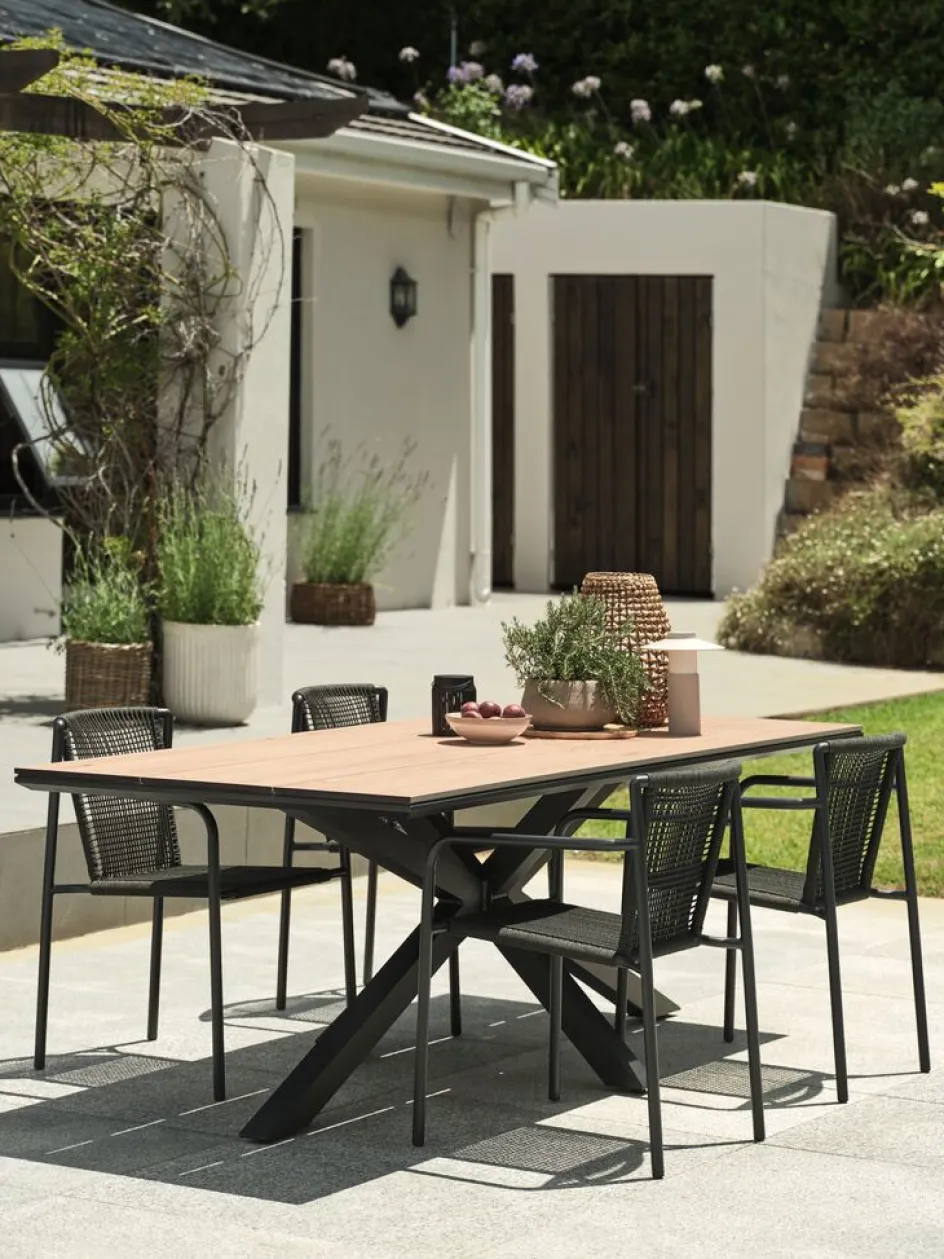 Clearance YPNASTEDMesa de jardín YPNASTED A100xL215 natural Mesas De Jardín