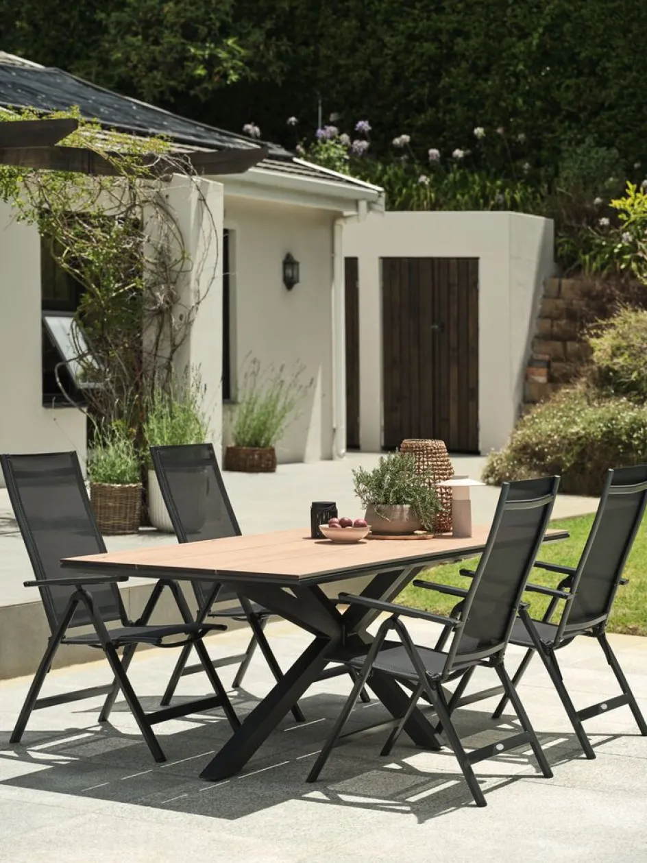 Clearance YPNASTEDMesa de jardín YPNASTED A100xL215 natural Mesas De Jardín