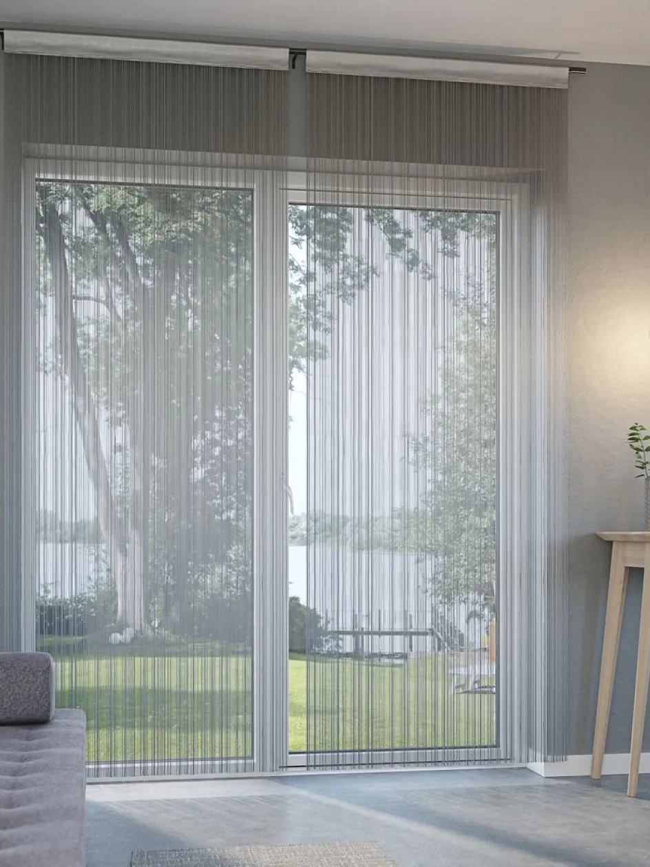 Clearance YXLANCortina de hilos YXLAN 1x90x245 Cortinas De Hilos